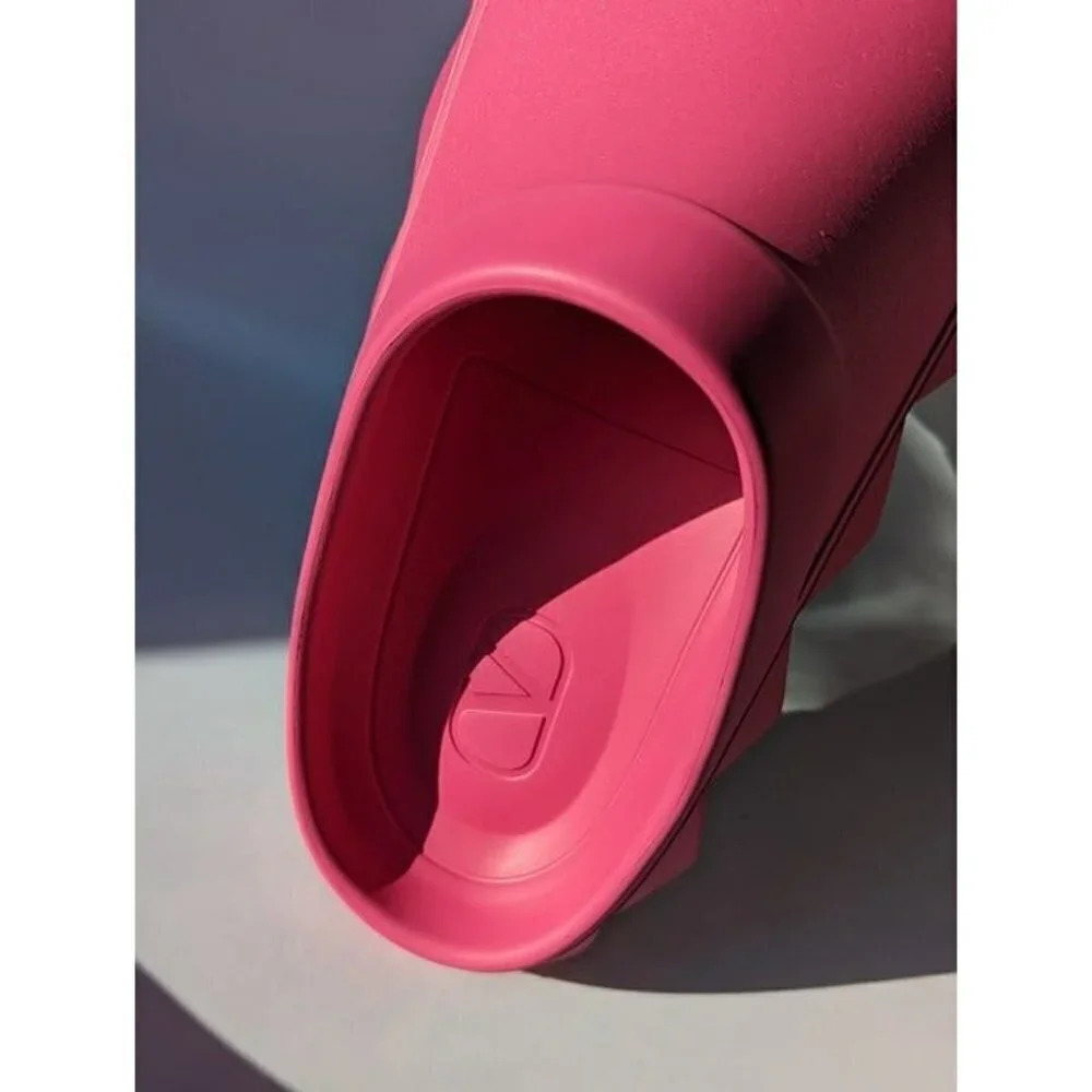 Valentino Garavani Men's Pink Roman Stud Turtle Slide Size 43 EU (MSRP $590) - Picture 5 of 8